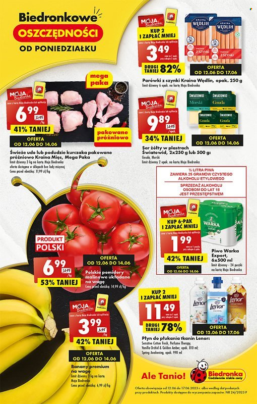 Gazetka Biedronka - 12.06.2023 - 17.06.2023. Strona 1