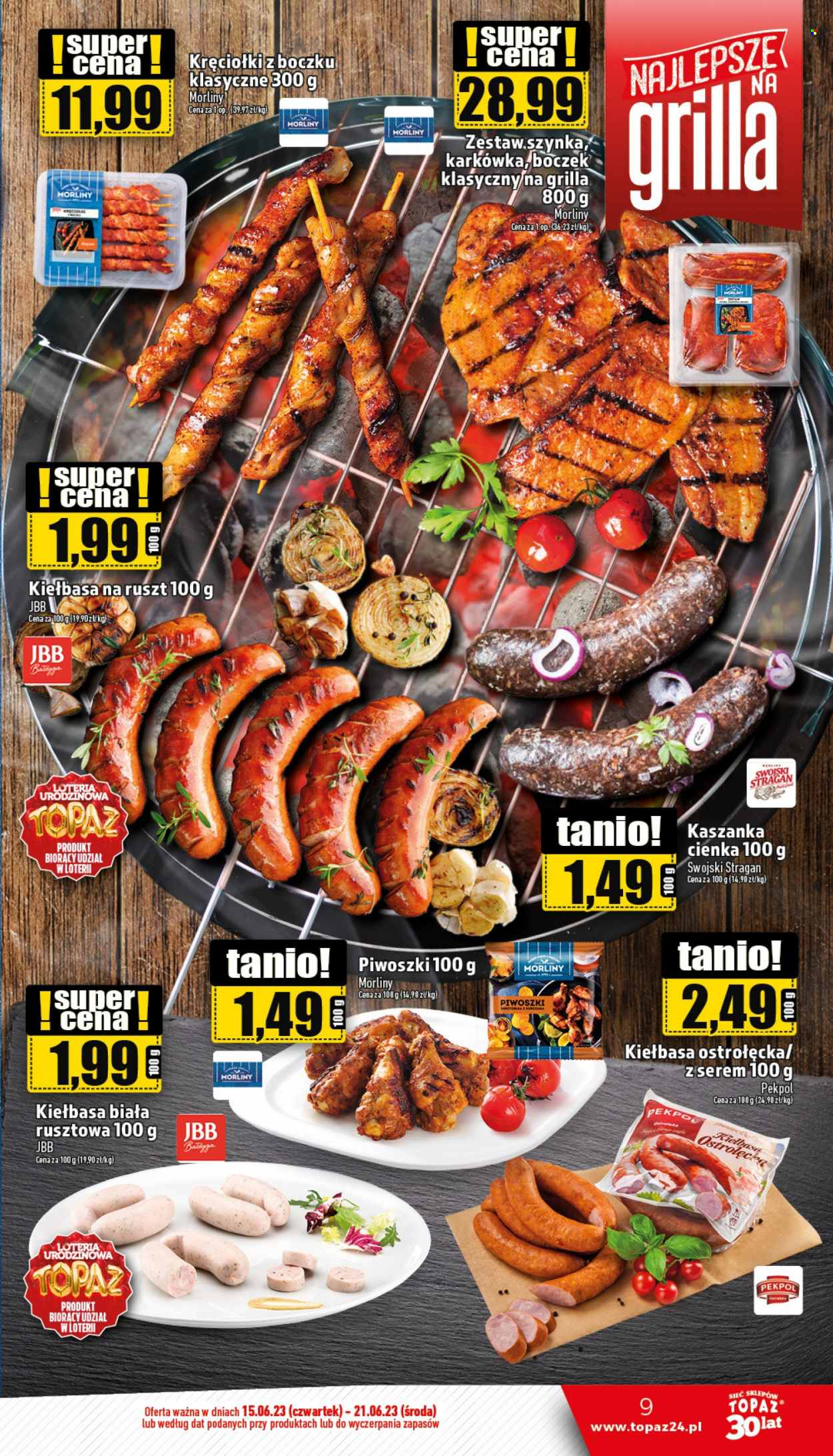 Gazetka Topaz - 15.06.2023 - 21.06.2023. Strona 9