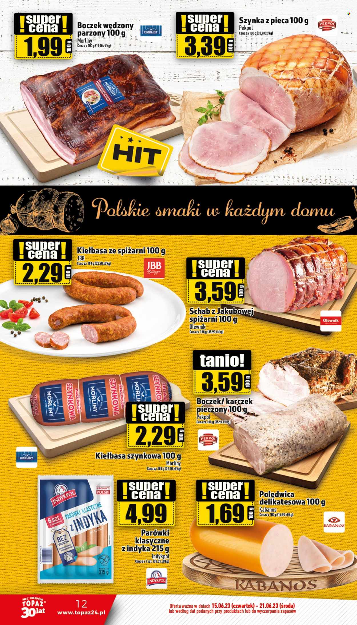 Gazetka Topaz - 15.06.2023 - 21.06.2023. Strona 12