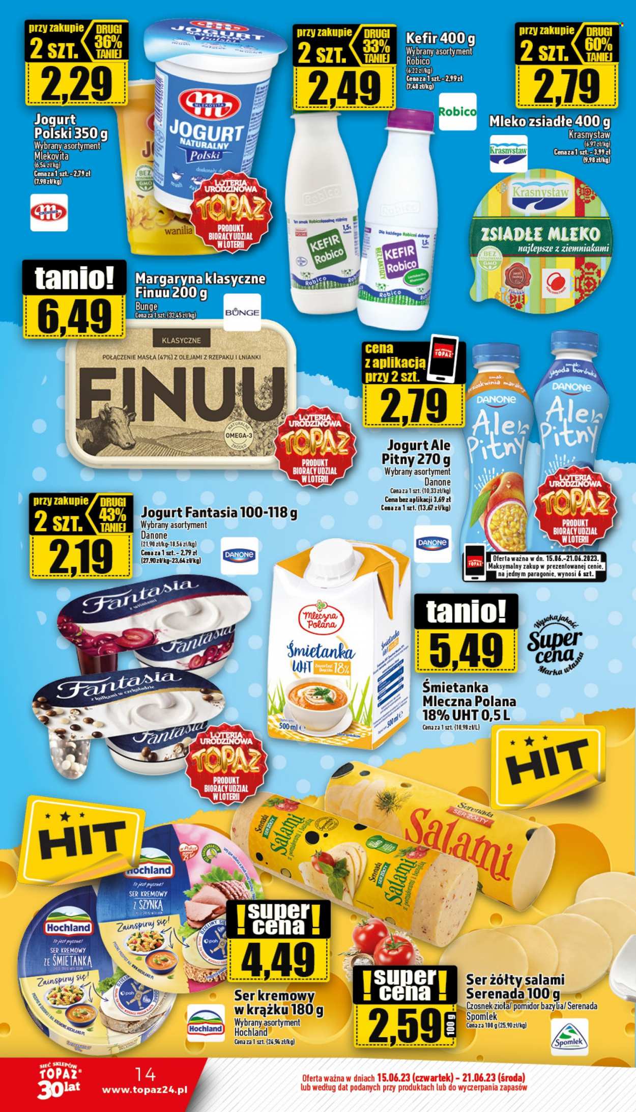 Gazetka Topaz - 15.06.2023 - 21.06.2023. Strona 14