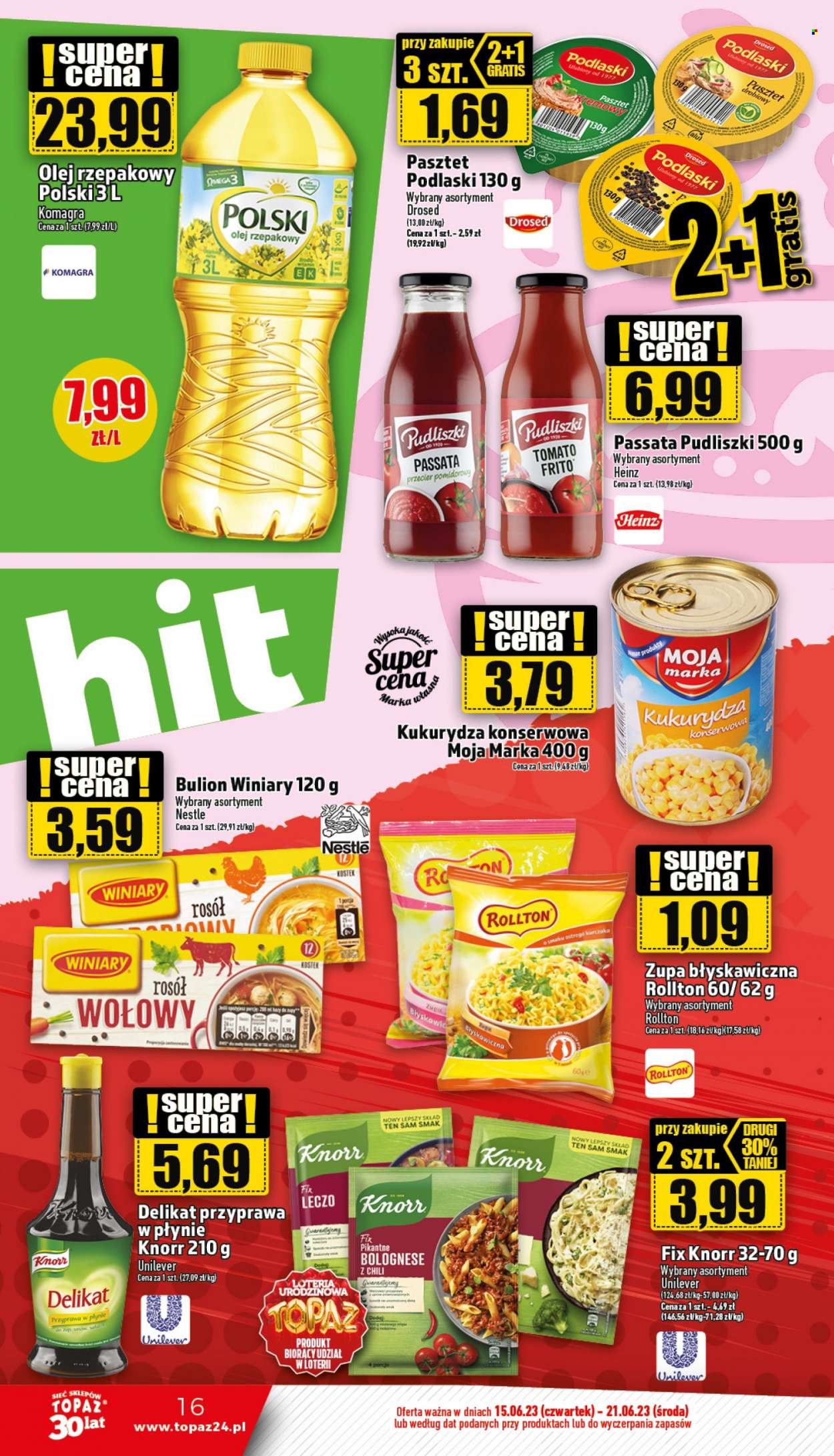 Gazetka Topaz - 15.06.2023 - 21.06.2023. Strona 16