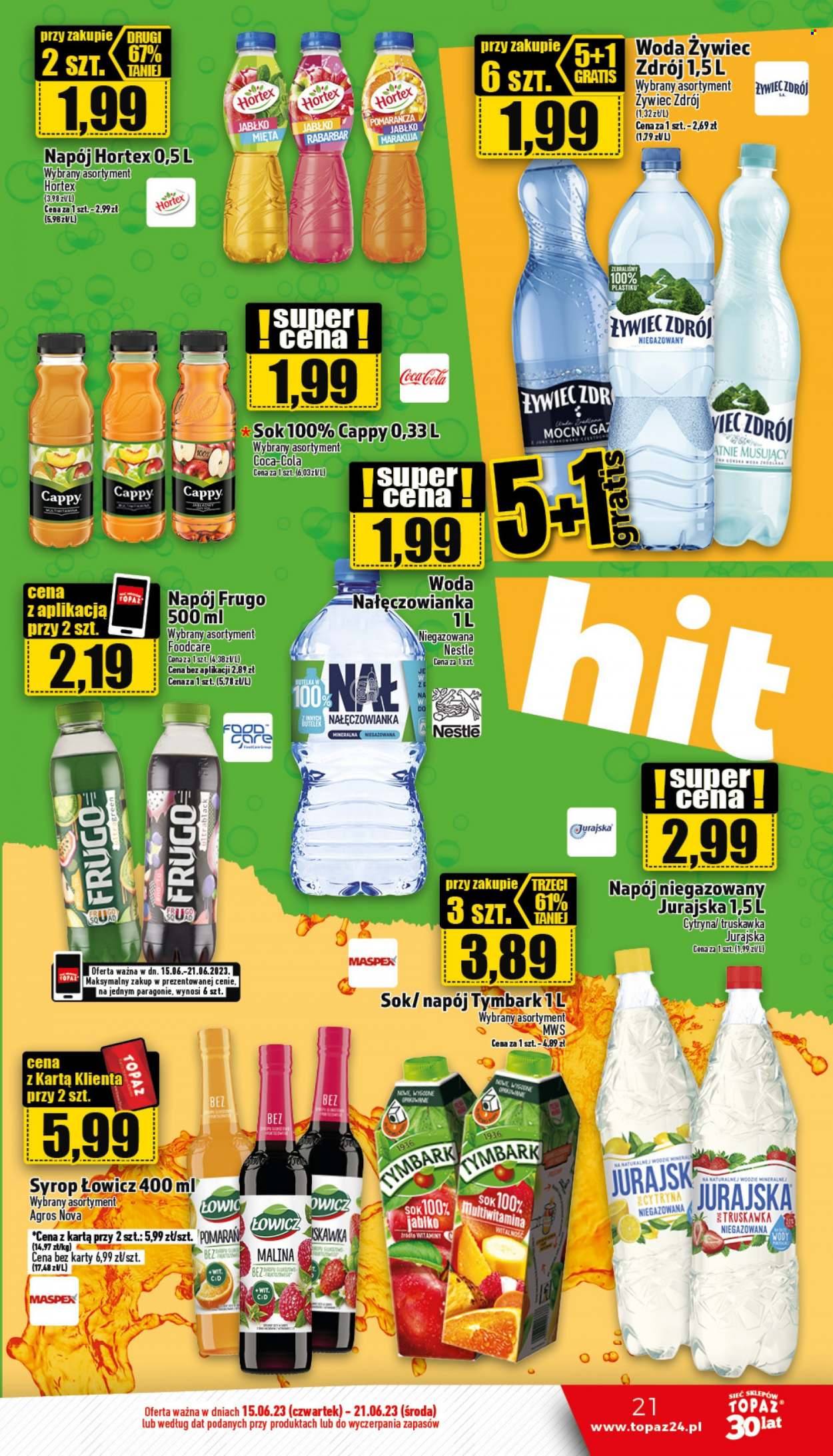 Gazetka Topaz - 15.06.2023 - 21.06.2023. Strona 21