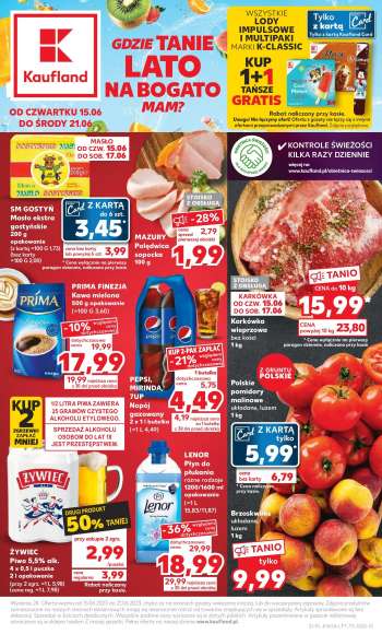 Gazetka Kaufland - 15.06.2023 - 21.06.2023.