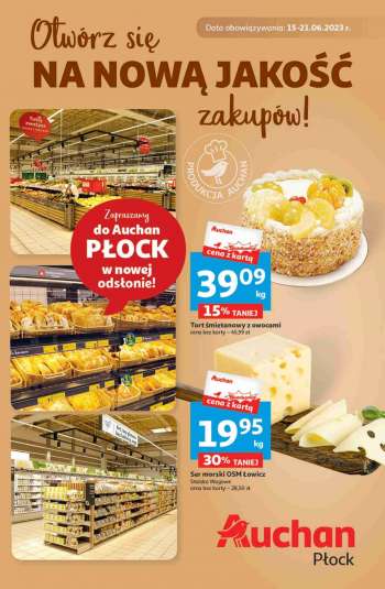 Gazetka Auchan - 15.06.2023 - 21.06.2023.