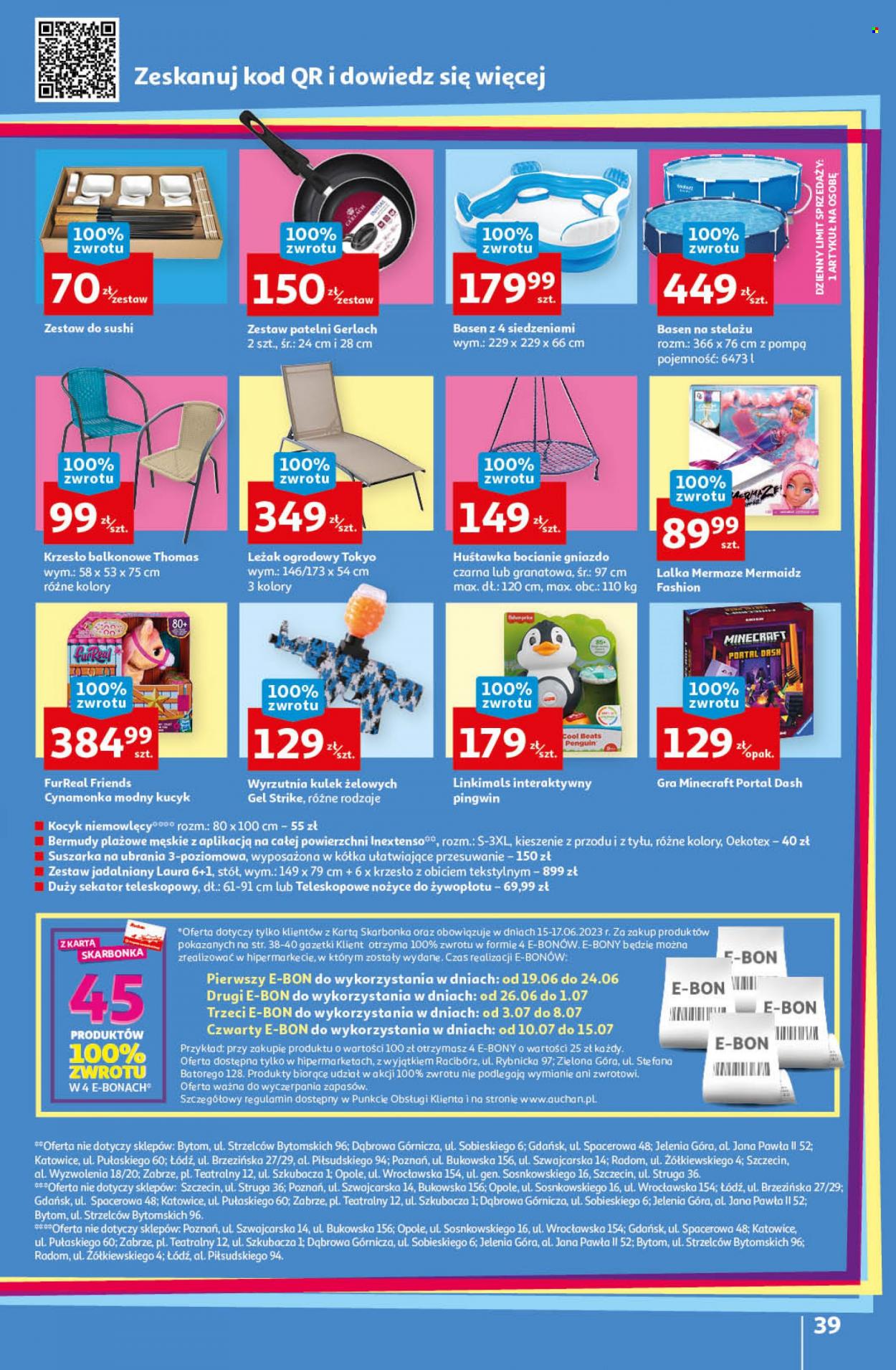 Gazetka Auchan - 15.06.2023 - 21.06.2023. Strona 39
