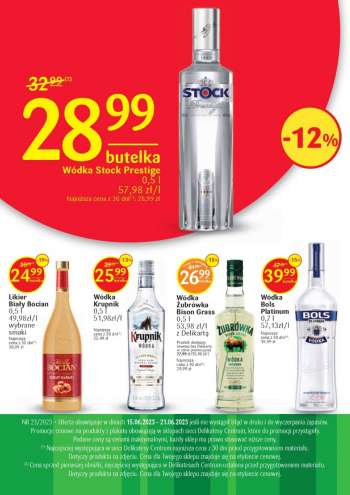 Gazetka Delikatesy Centrum - 15.06.2023 - 21.06.2023.