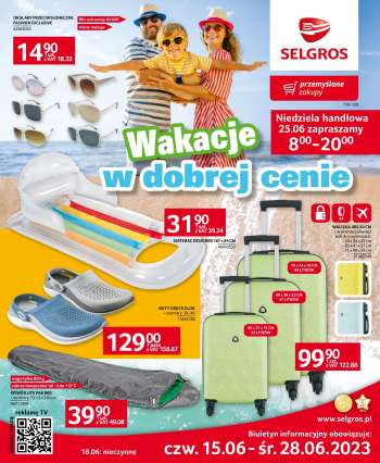 Gazetka Selgros - 15.06.2023 - 28.06.2023.