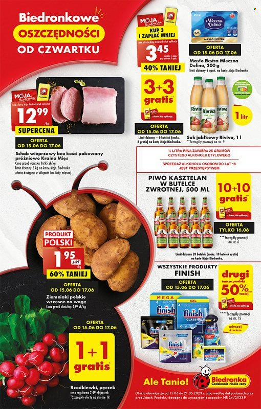 Gazetka Biedronka - 15.06.2023 - 21.06.2023. Strona 1