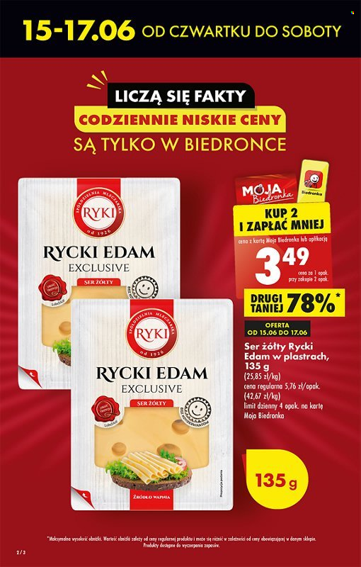Gazetka Biedronka - 15.06.2023 - 21.06.2023. Strona 2