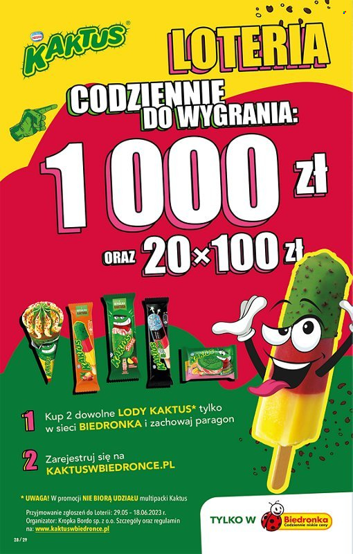 Gazetka Biedronka - 15.06.2023 - 21.06.2023. Strona 28