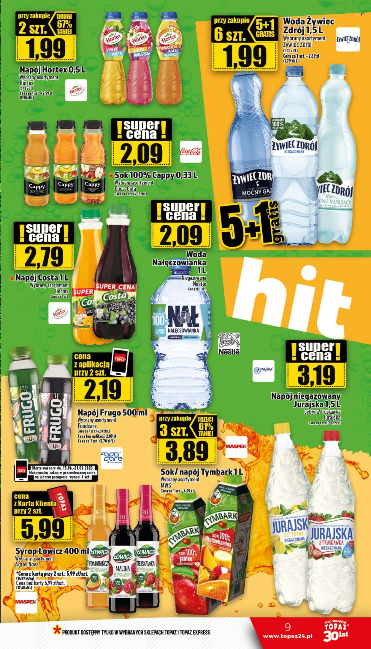 Gazetka Topaz - 15.06.2023 - 21.06.2023. Strona 9