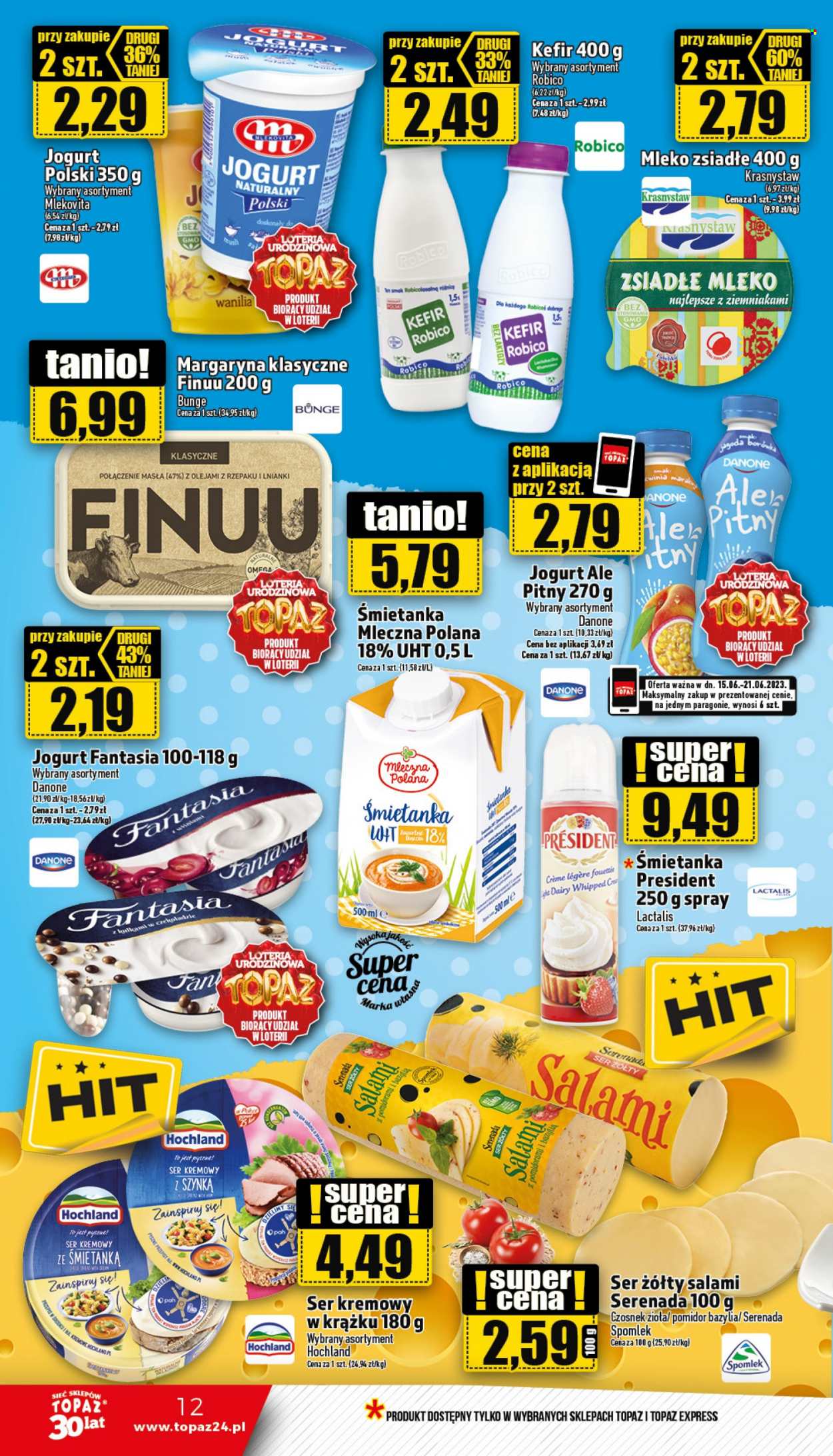 Gazetka Topaz - 15.06.2023 - 21.06.2023. Strona 12