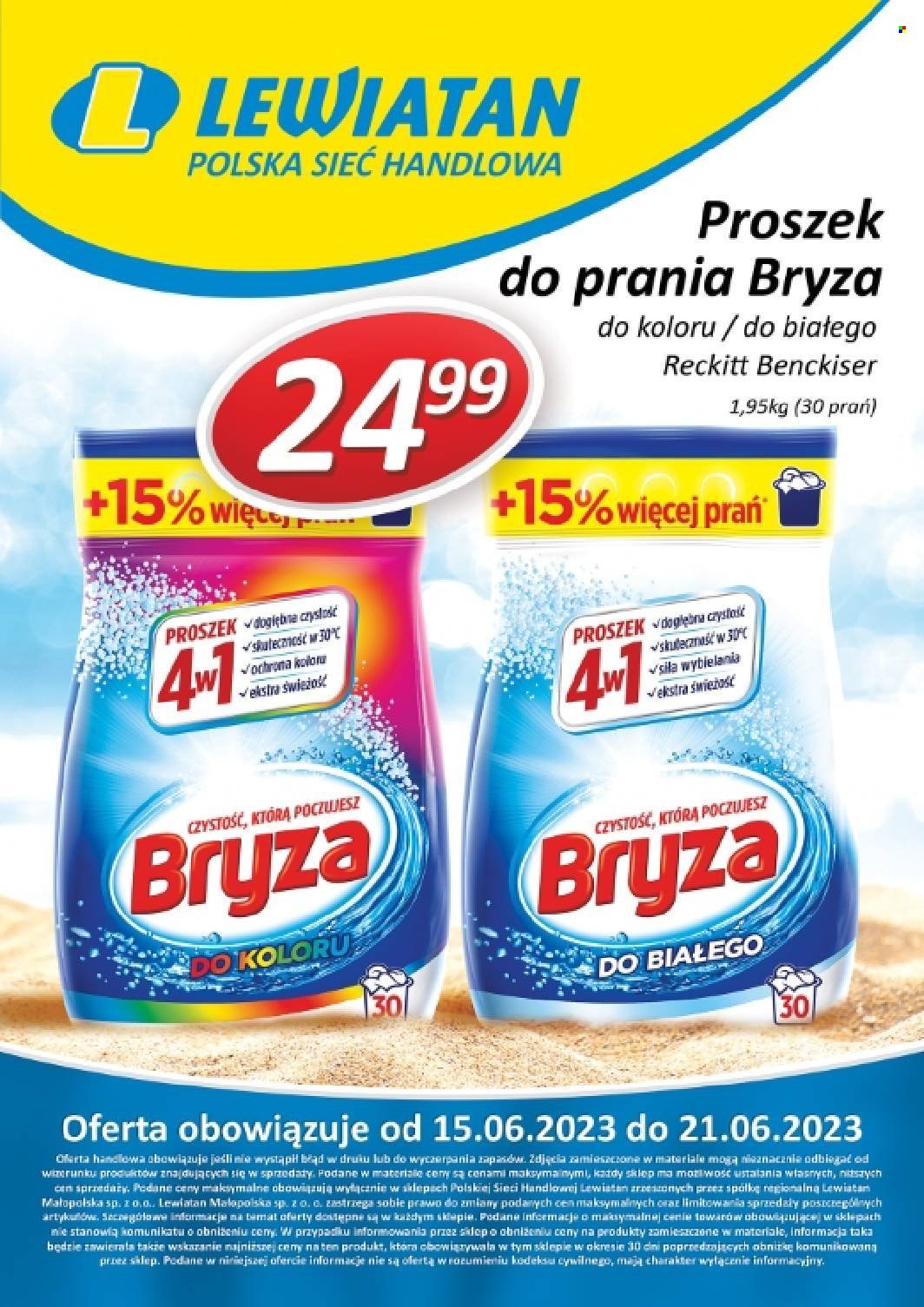 Gazetka Lewiatan - 15.06.2023 - 21.06.2023. Strona 1
