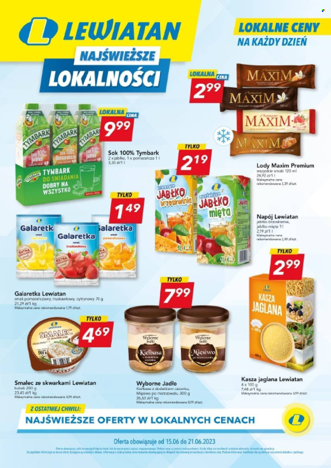Gazetka Lewiatan - 15.06.2023 - 21.06.2023. Strona 6