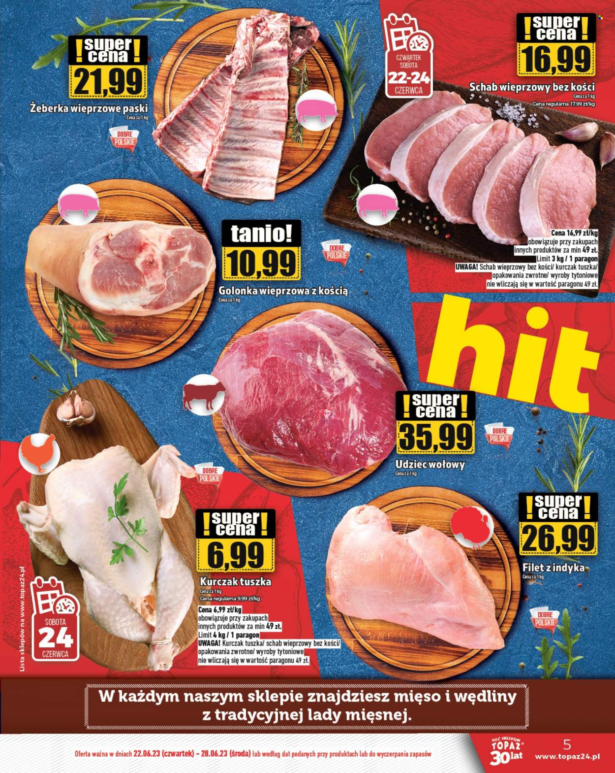 Gazetka Topaz - 22.06.2023 - 28.06.2023. Strona 5
