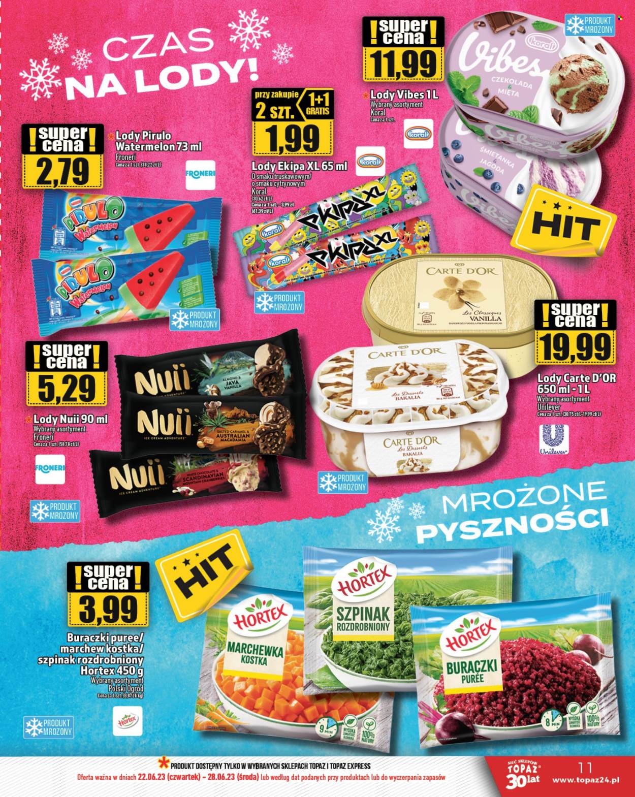 Gazetka Topaz - 22.06.2023 - 28.06.2023. Strona 11
