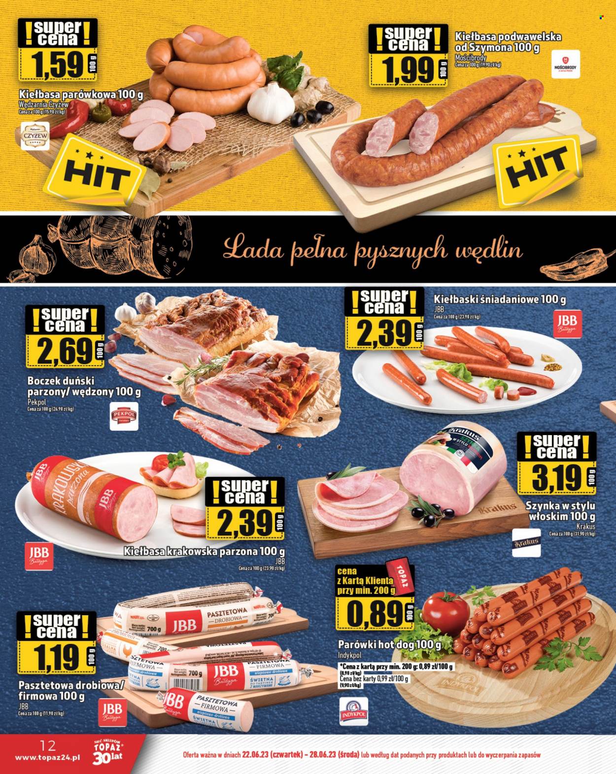 Gazetka Topaz - 22.06.2023 - 28.06.2023. Strona 12