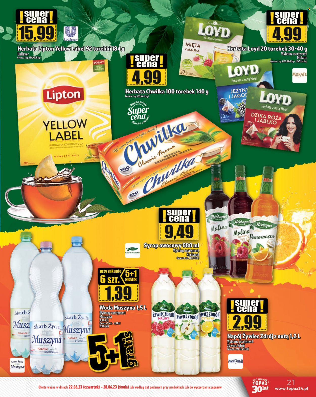 Gazetka Topaz - 22.06.2023 - 28.06.2023. Strona 21