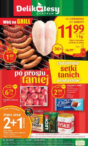 Gazetka Delikatesy Centrum - 22.06.2023 - 28.06.2023.