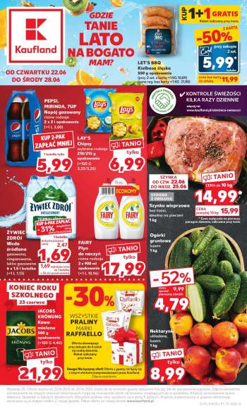 Gazetka Kaufland - 22.06.2023 - 28.06.2023.