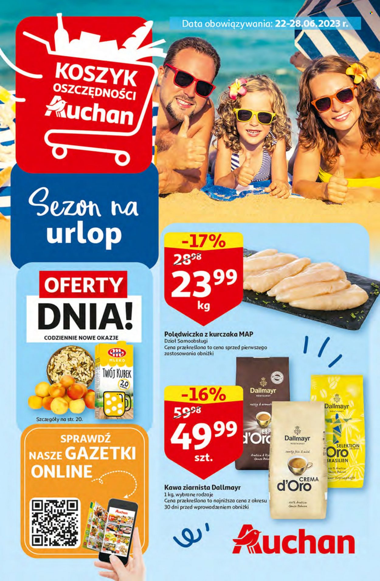 Gazetka Auchan - 22.06.2023 - 28.06.2023. Strona 1