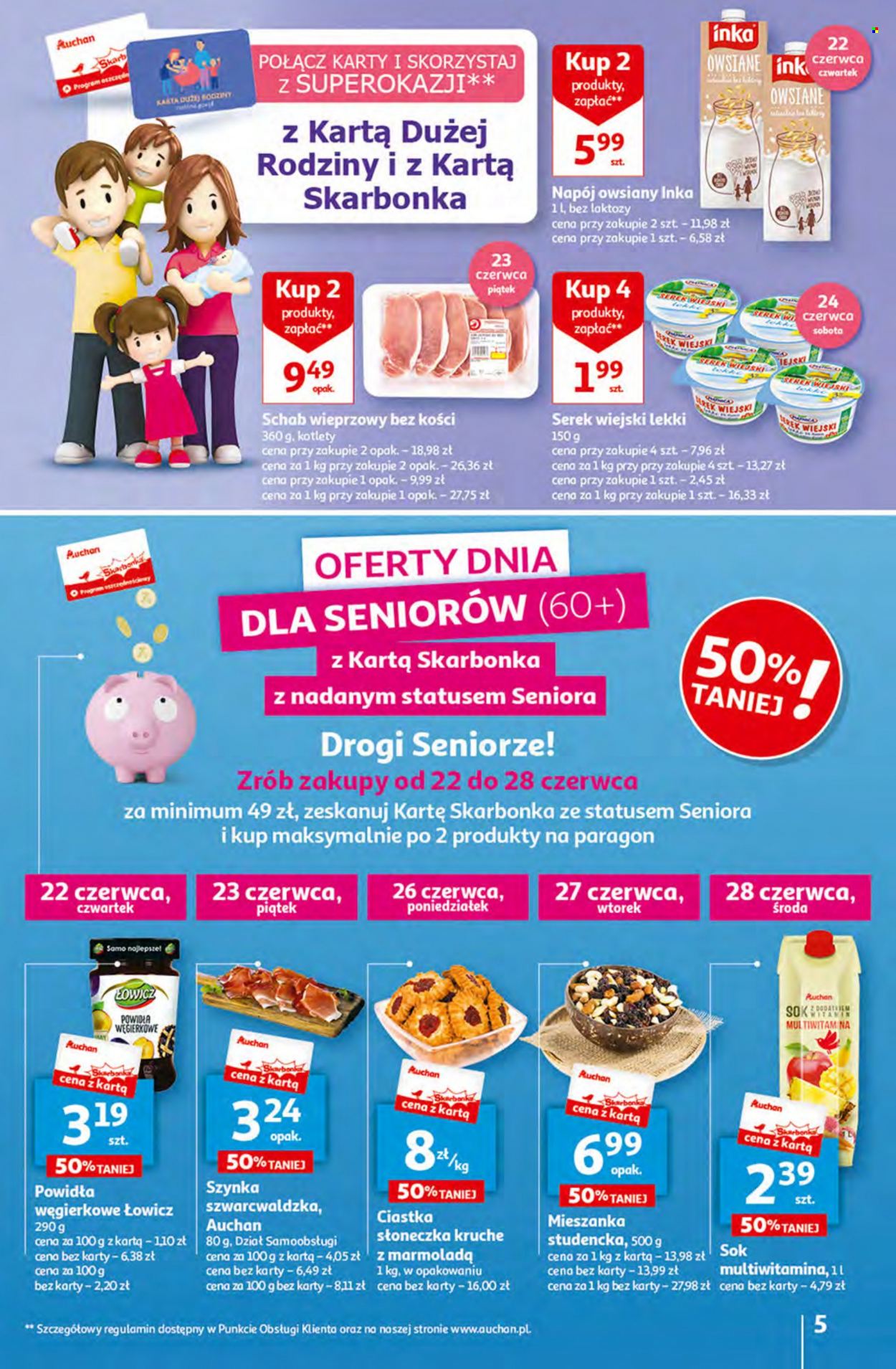 Gazetka Auchan - 22.06.2023 - 28.06.2023. Strona 5
