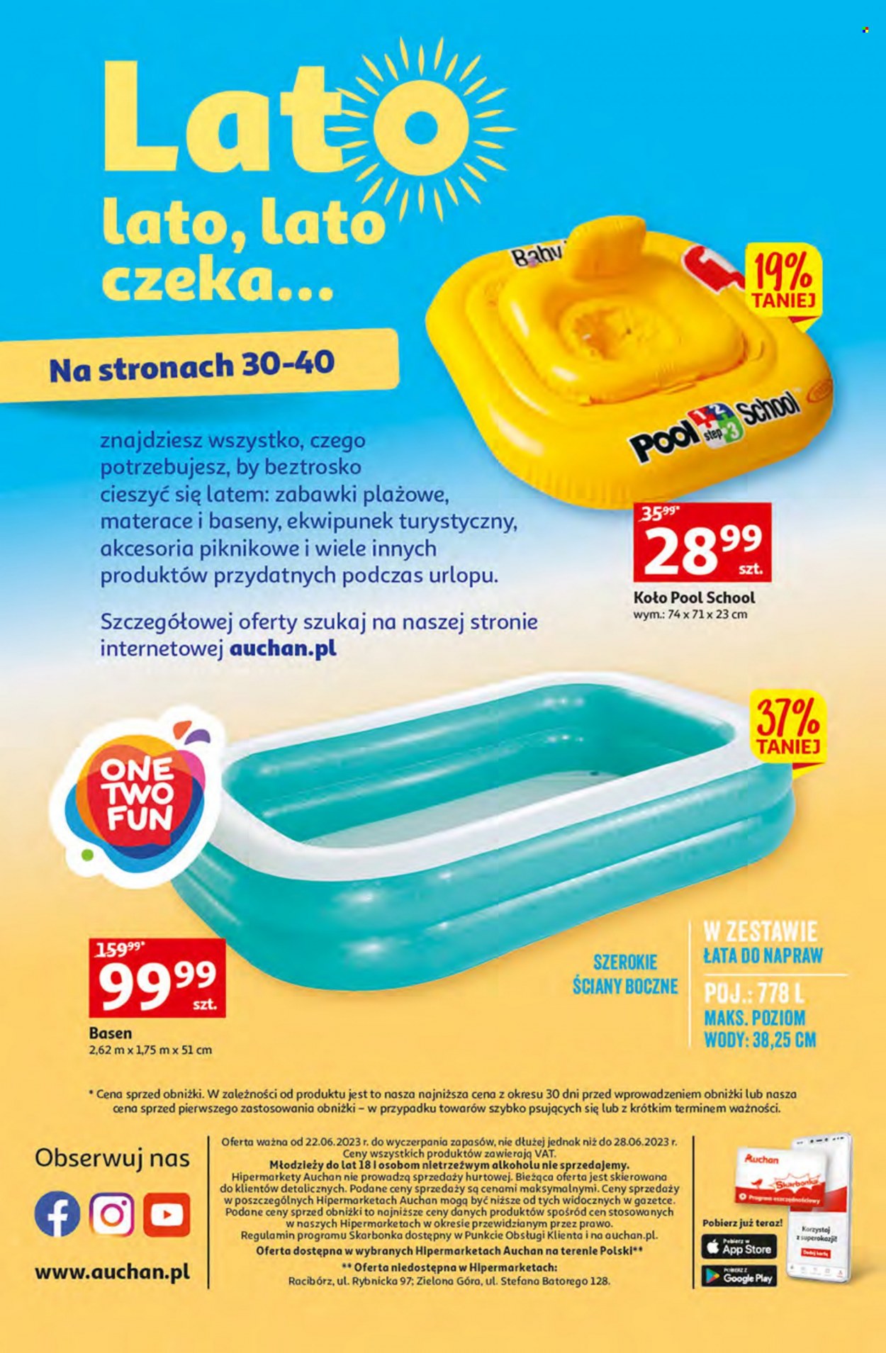 Gazetka Auchan - 22.06.2023 - 28.06.2023. Strona 40