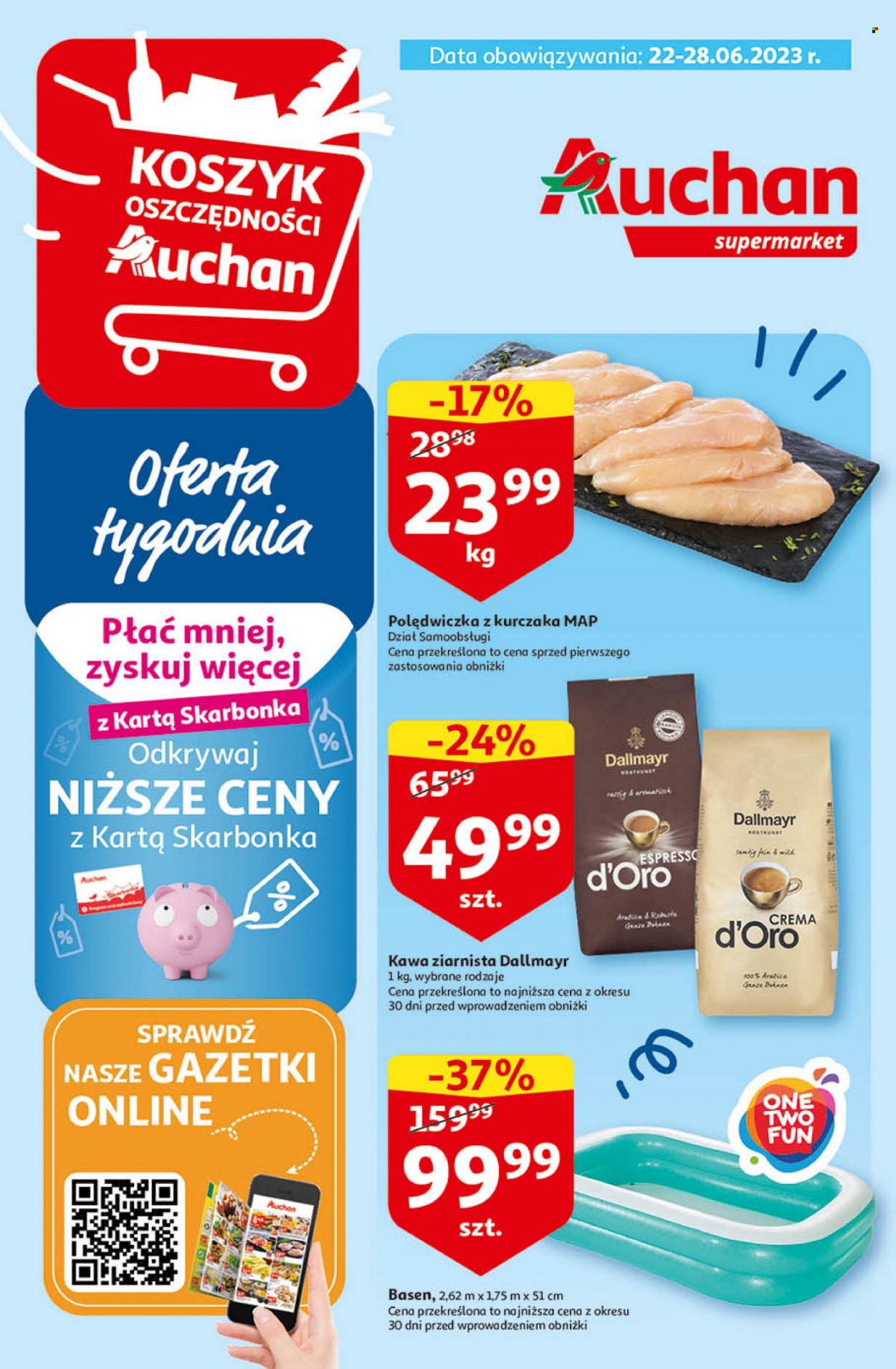 Gazetka Auchan - 22.06.2023 - 28.06.2023. Strona 1