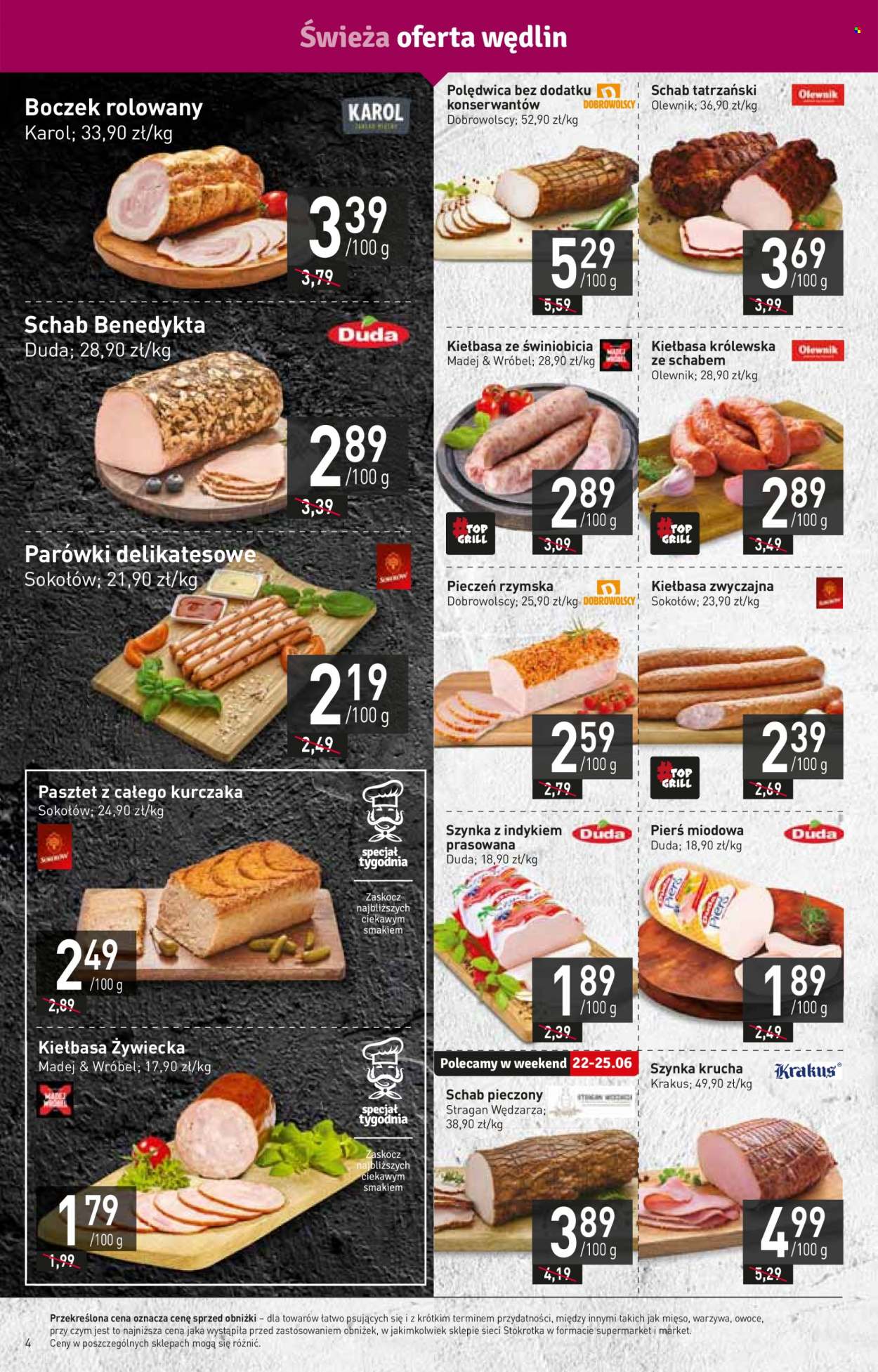 Gazetka Stokrotka Supermarket - 22.06.2023 - 28.06.2023. Strona 4