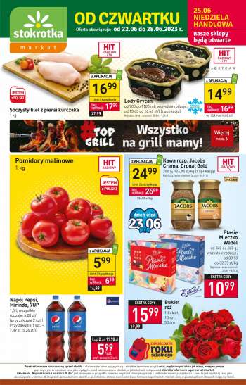 Gazetka Stokrotka Market - 22.06.2023 - 28.06.2023.