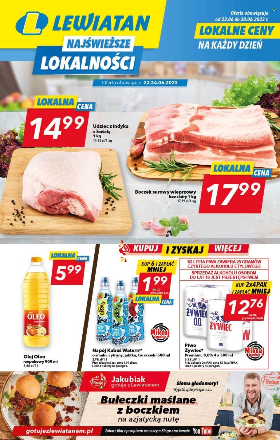 Gazetka Lewiatan - 22.06.2023 - 28.06.2023. Strona 1