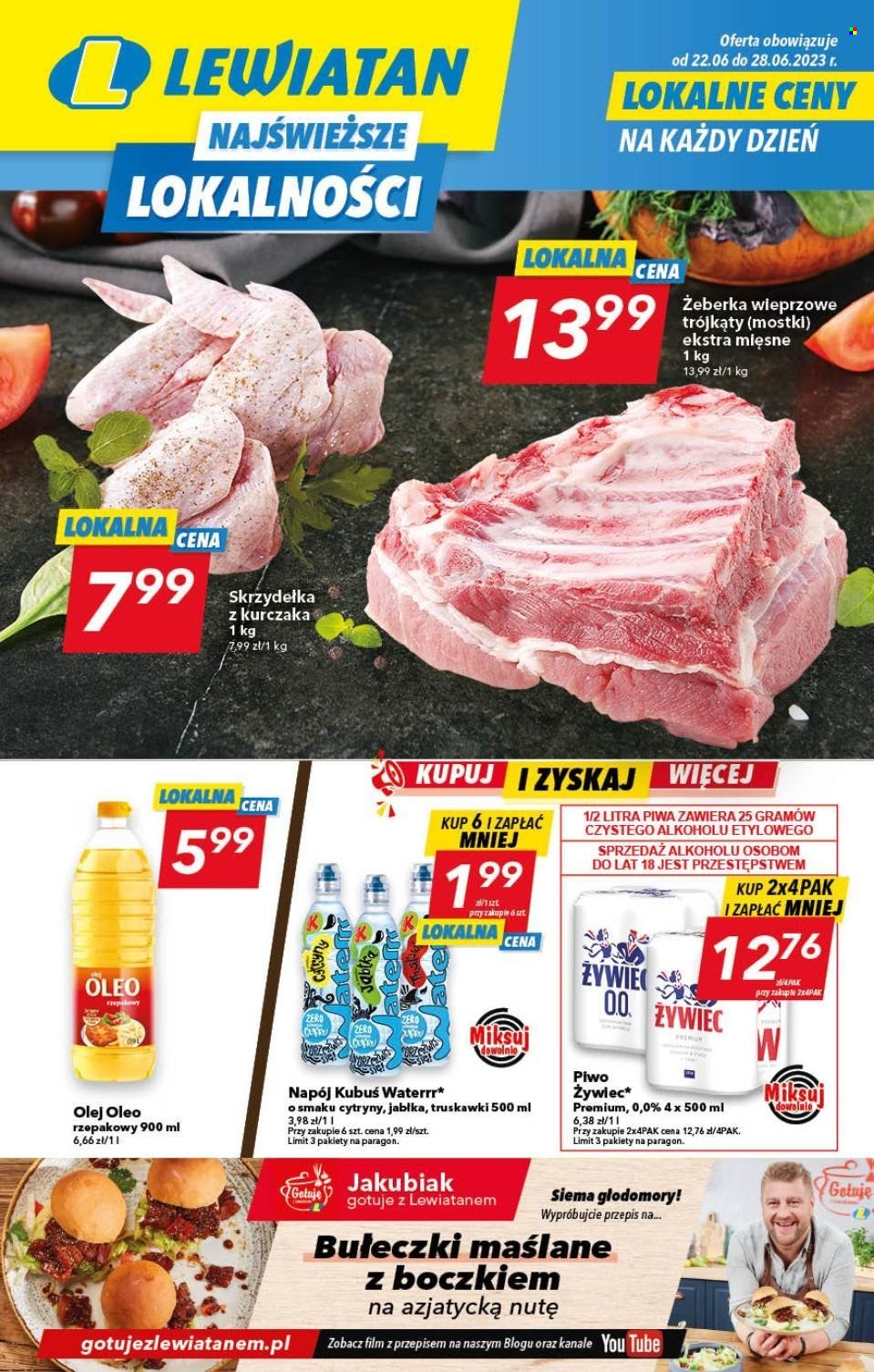 Gazetka Lewiatan - 22.06.2023 - 28.06.2023. Strona 1