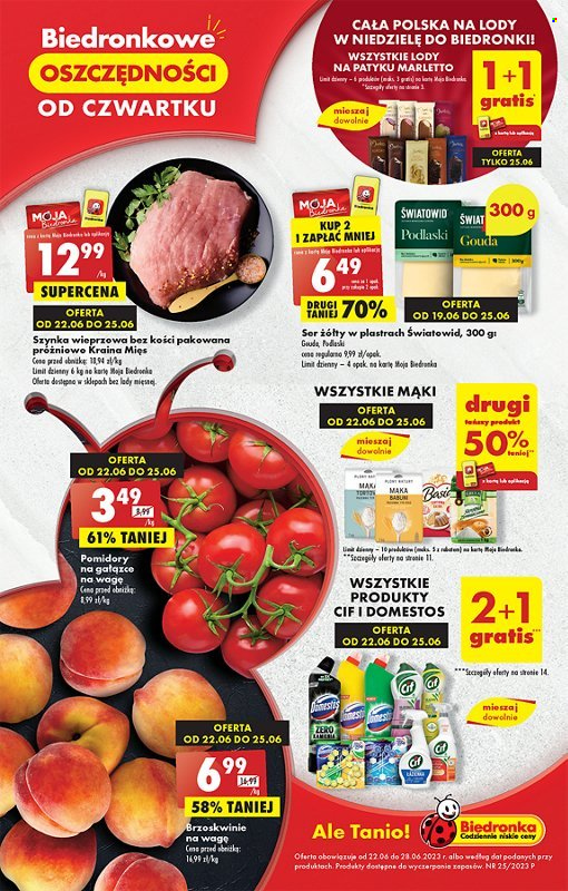 Gazetka Biedronka - 22.06.2023 - 28.06.2023. Strona 1