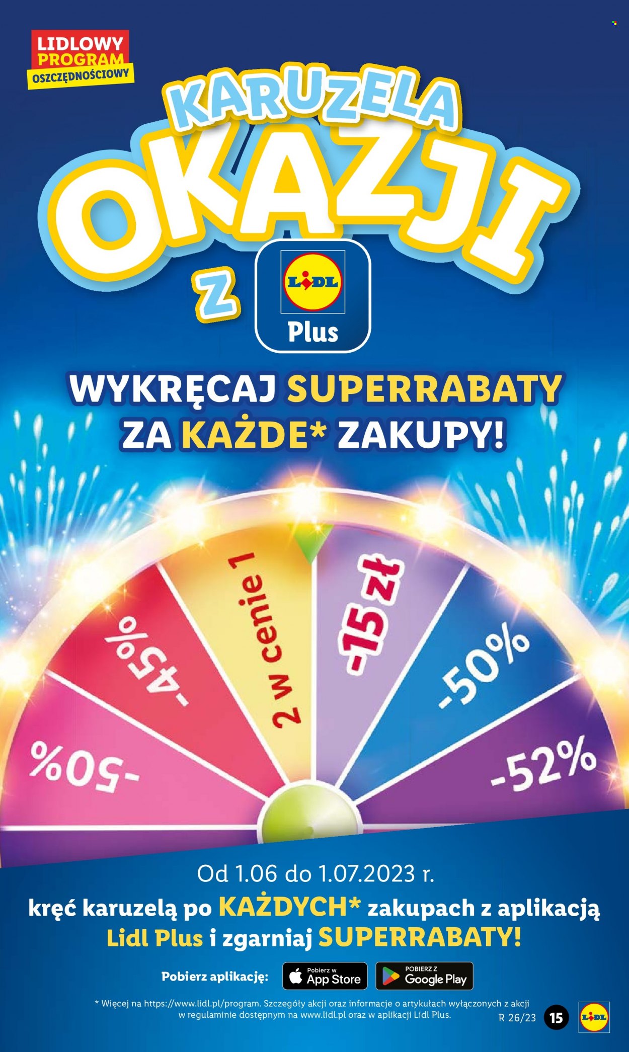Gazetka Lidl - 26.06.2023 - 28.06.2023. Strona 15