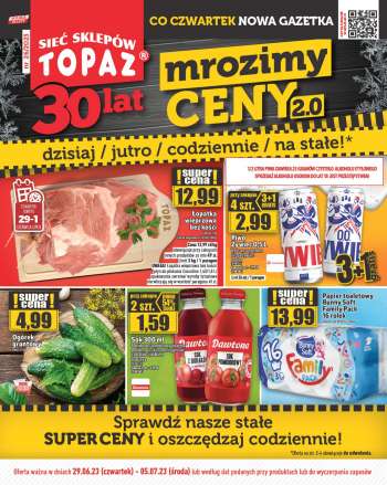 Gazetka Topaz - 29.06.2023 - 5.07.2023.