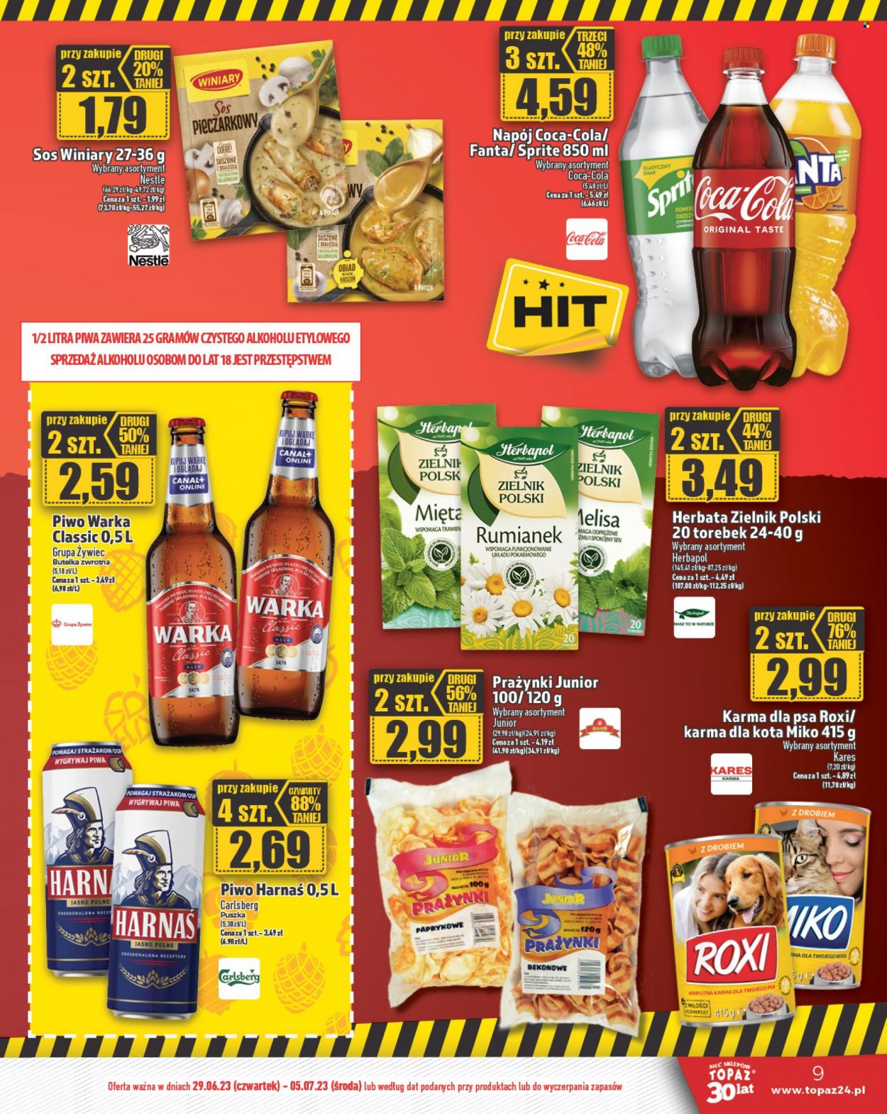 Gazetka Topaz - 29.06.2023 - 5.07.2023. Strona 9