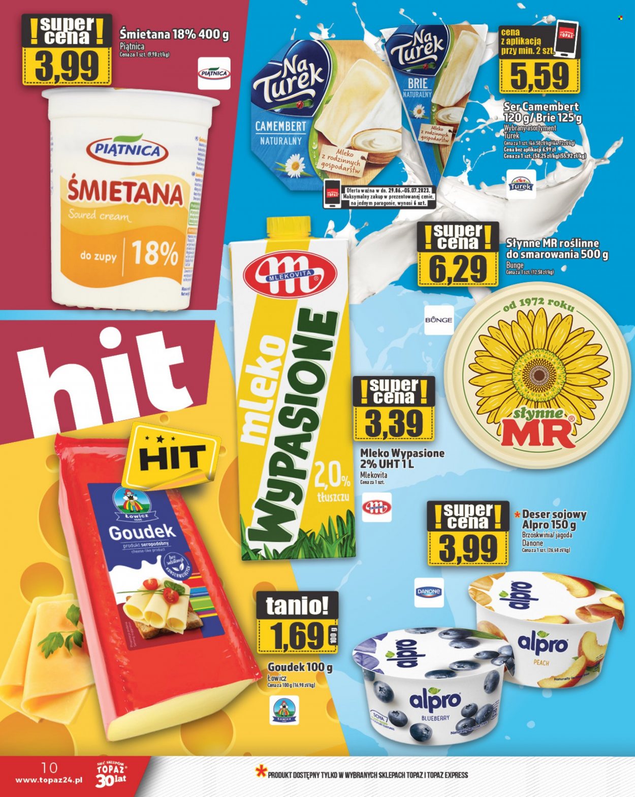 Gazetka Topaz - 29.06.2023 - 5.07.2023. Strona 10