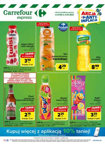 Gazetka Carrefour - 27.06.2023 - 3.07.2023.