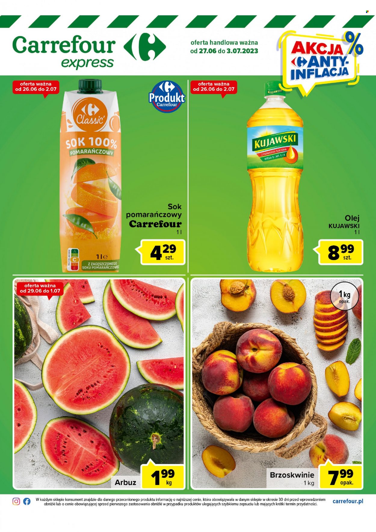 Gazetka Carrefour - 27.06.2023 - 3.07.2023. Strona 1