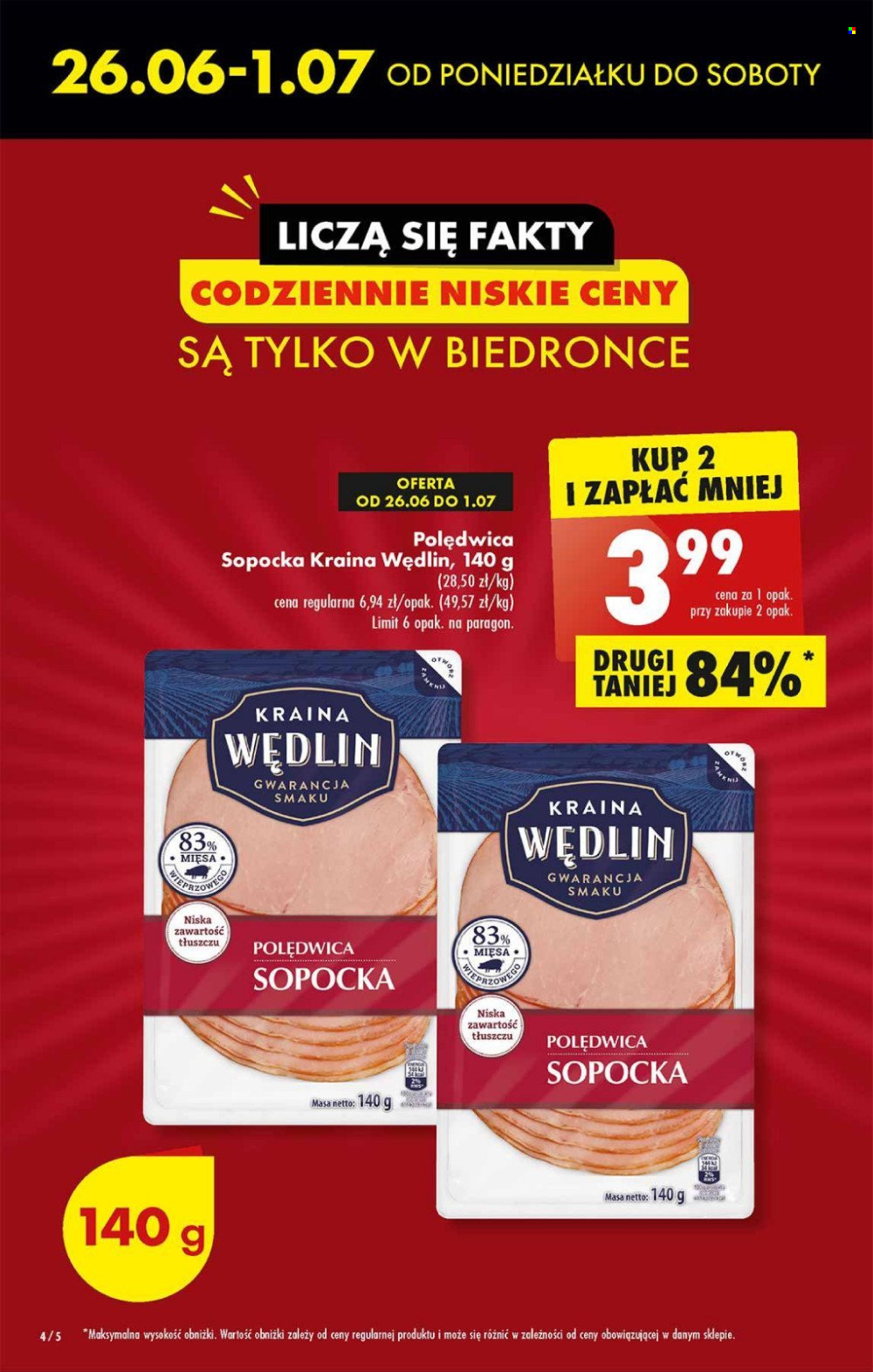 Gazetka Biedronka - 26.06.2023 - 1.07.2023. Strona 4