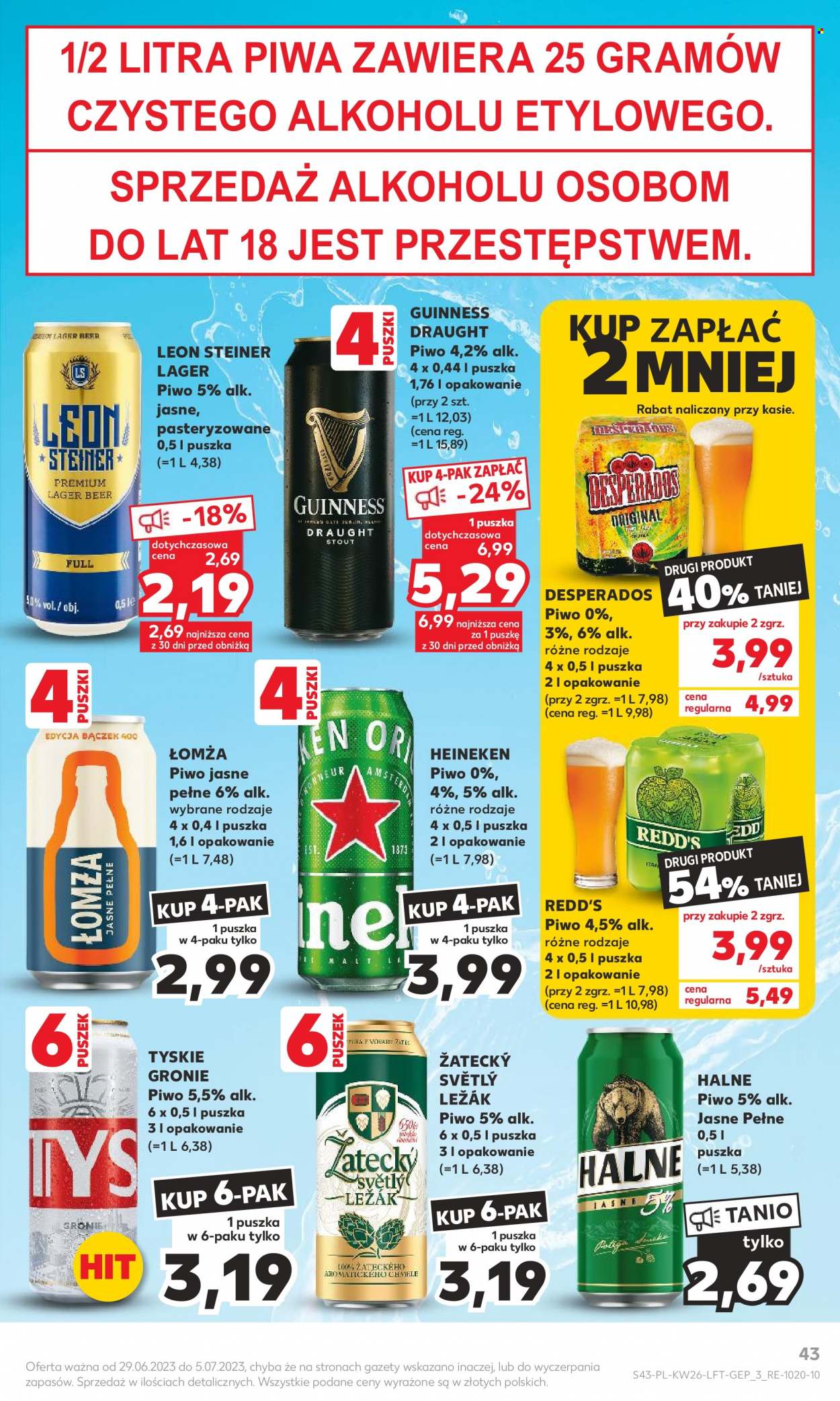 Gazetka Kaufland - 29.06.2023 - 5.07.2023. Strona 43
