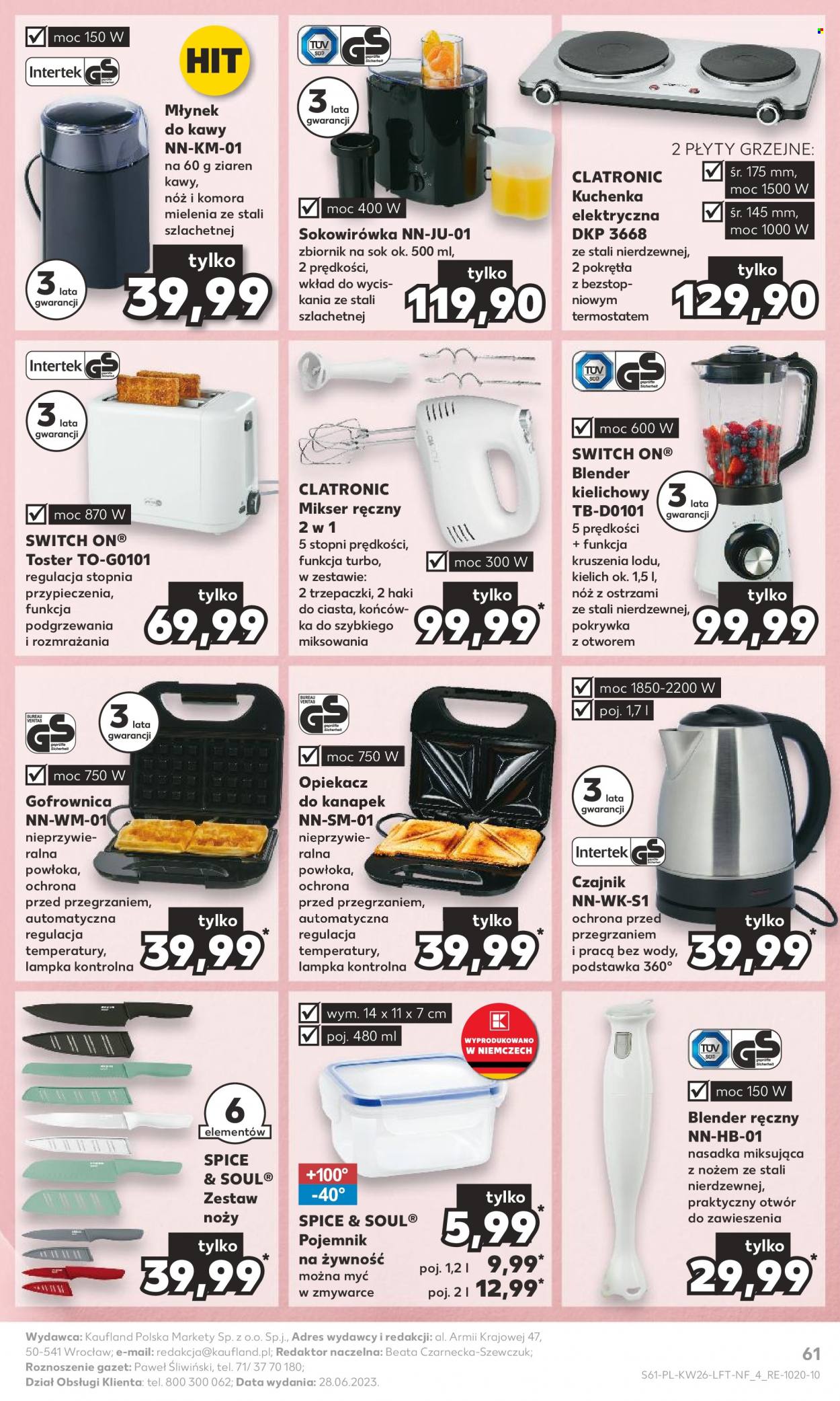Gazetka Kaufland - 29.06.2023 - 5.07.2023. Strona 61