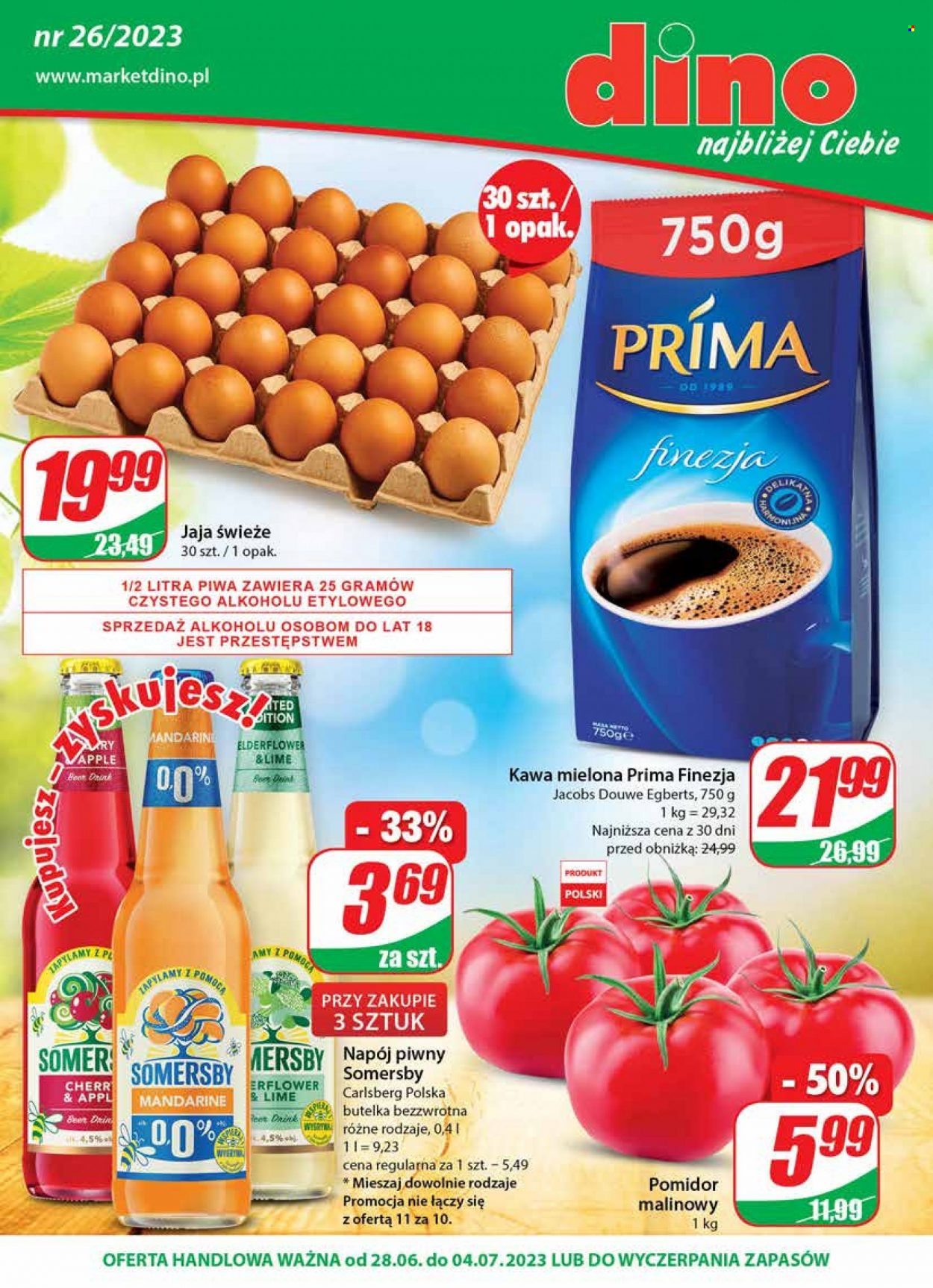 Gazetka Dino - 28.06.2023 - 4.07.2023. Strona 1