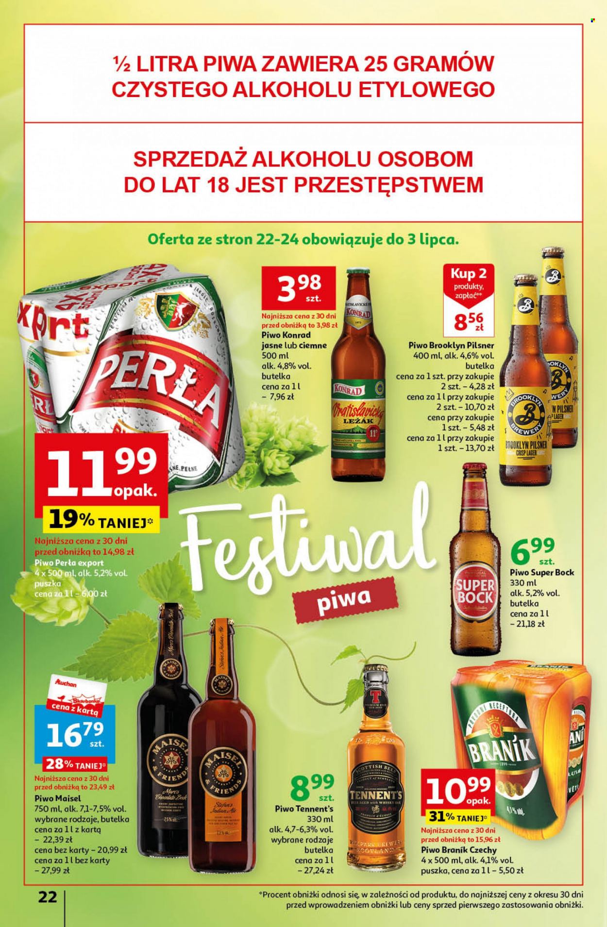 Gazetka Auchan - 29.06.2023 - 5.07.2023. Strona 22