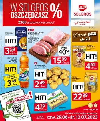 Gazetka Selgros - 29.06.2023 - 12.07.2023.