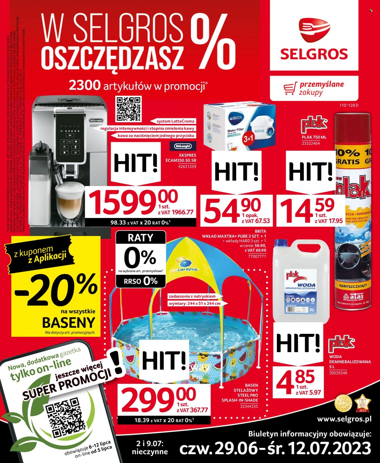 Gazetka Selgros - 29.06.2023 - 12.07.2023. Strona 1