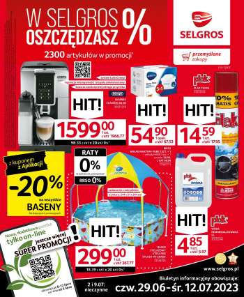 Gazetka Selgros - 29.06.2023 - 12.07.2023.