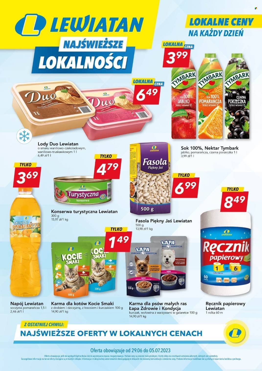 Gazetka Lewiatan - 29.06.2023 - 5.07.2023. Strona 1