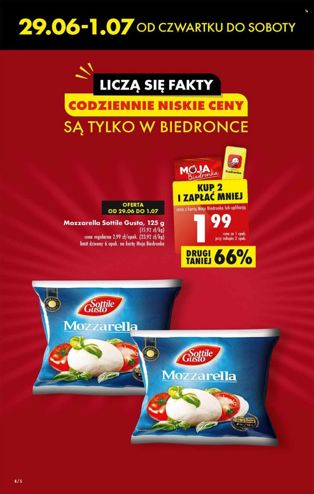 Gazetka Biedronka - 29.06.2023 - 5.07.2023. Strona 4