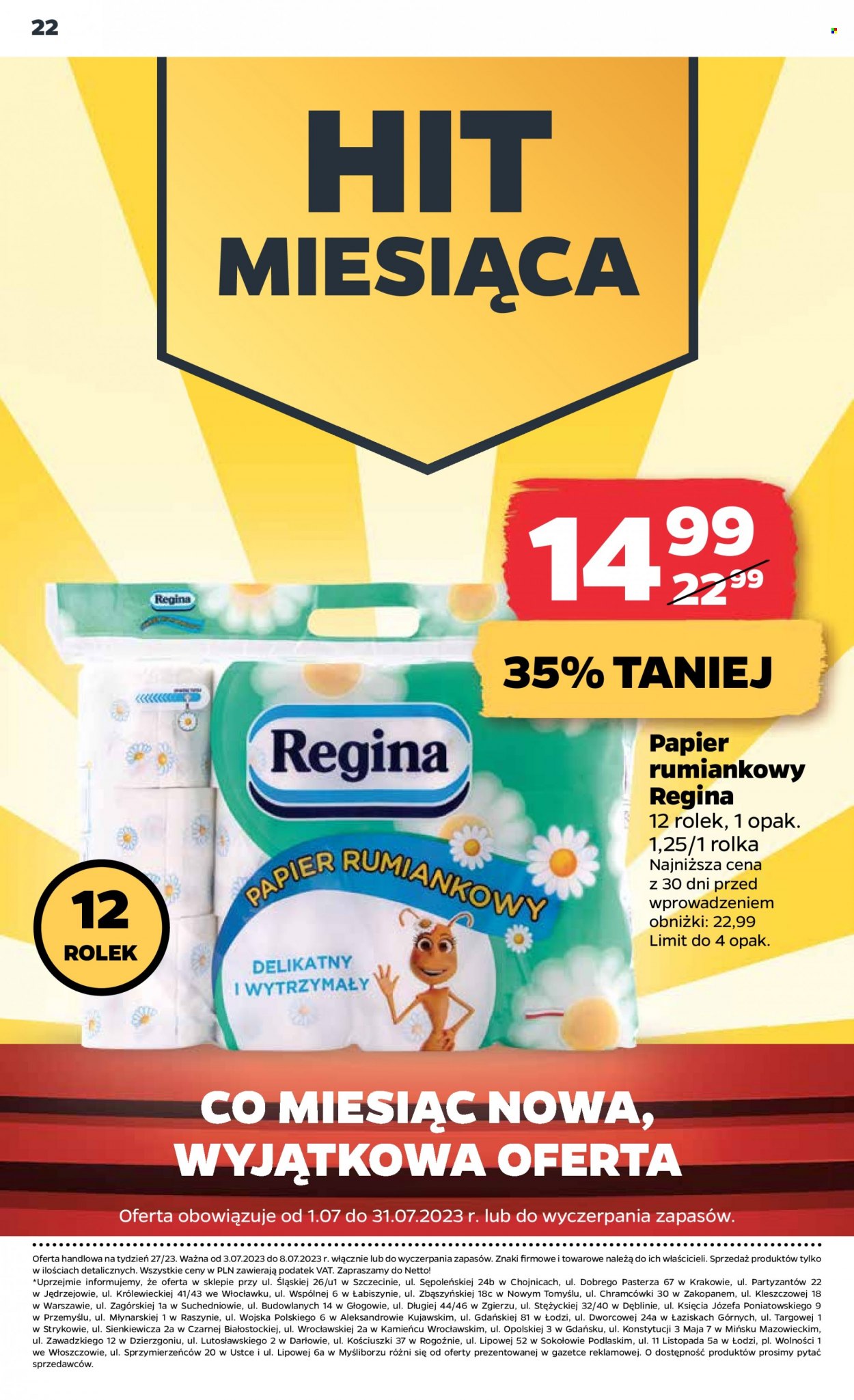 Gazetka Netto - 3.07.2023 - 8.07.2023. Strona 22